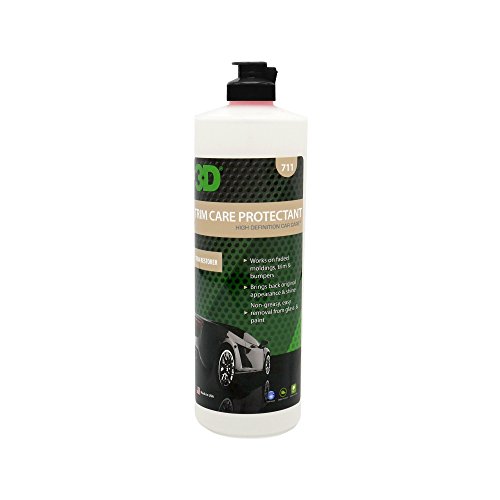 3D Trim Care Protectant - 16 oz. | Restores Faded Moldings, Trim &amp; Bumpers to Original Appearance &amp; Shine | Easy to Appl