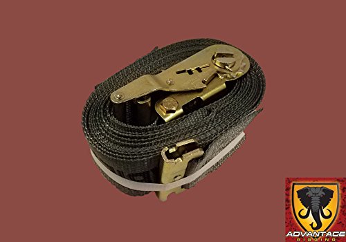 Advantage Rigging 16 E-Track Ratchet Tie Down Strap (Qty 1)