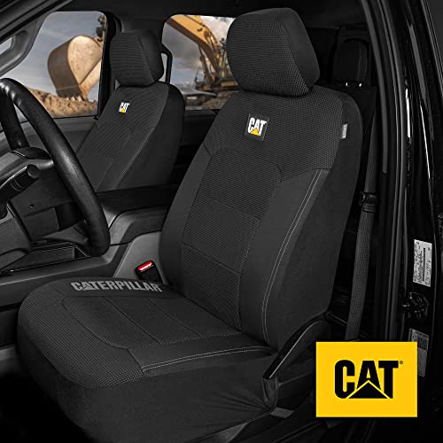 Cat Footwear Caterpillar MeshFlex Automotive Seat Covers for Cars Trucks and SUVs (Set of 2)