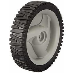 Husqvarna 583719501 Wheel and Tire Assembly 8-Inch by 1.75-Inch For Husqvarna/Poulan/Roper/Craftsman/Weed Eater,Grey