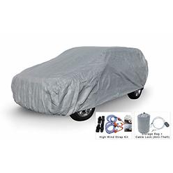Carcovers Weatherproof SUV Cover Compatible with 2004-2015 Scion xB - Comparable to 5 Layer Cover Outdoor & Indoor - Rain, Snow, Hail, Sun