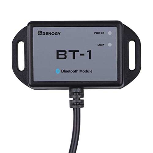 Renogy Bluetooth Module RJ12 Communication Port Compatible Rover/Wanderer/Adventurer Charge Controllers, BT-1 RS232