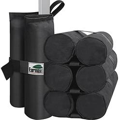 Eurmax USA Weight Bags for Pop up Canopy Instant Shelter, Sand Bags, Leg Weights for Pop up Canopy Weighted Feet Bag San