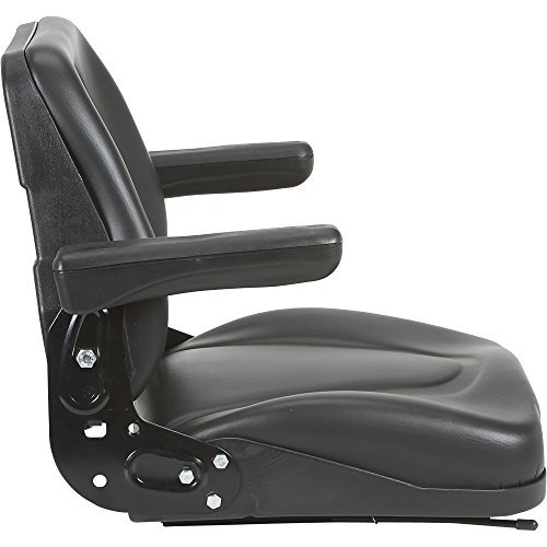 A & I Products A & I Universal Lawn Mower Seat - Black, Model Number V-930