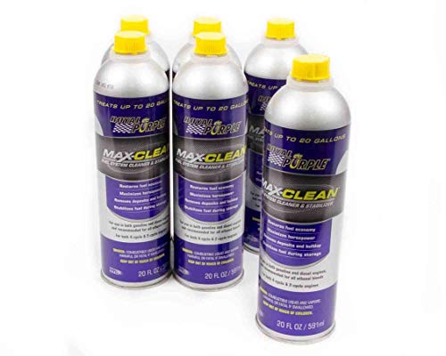 Royal Purple 11723-6PK Max-Clean Fuel System Cleaner and Stabilizer - 20 oz. (Case of 6)