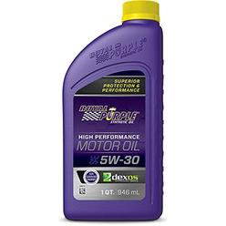Royal Purple 06530-6PK API-Licensed SAE 5W-30 High Performance Synthetic Motor Oil - 1 qt. (Case of 6)