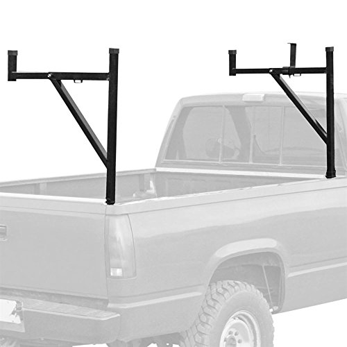 Rage Powersports Apex TLR Pickup Truck Ladder Rack with Removable Support Arms - 250 lb Cap