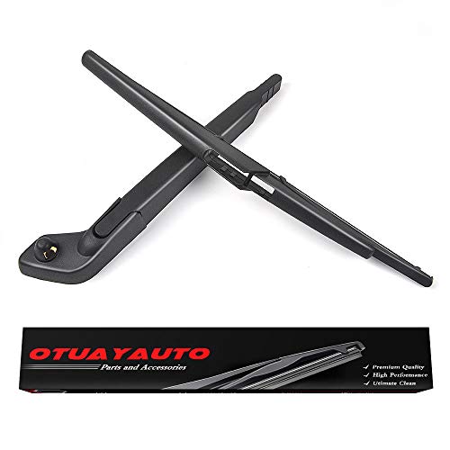 OTUAYAUTO Replacement for VOLVO V70 XC70 2004 2005 2006 2007 Rear Windshield Wiper Arm and Blade Kit OE:8662751 30753767