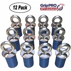 Grip PRO ATV Anchors GripPRO ATV Anchors to fit Polaris Lock & Ride ATV Tie Down Anchors Made to fit RZR and Sportsman - Set of 12 Anchors - These DO