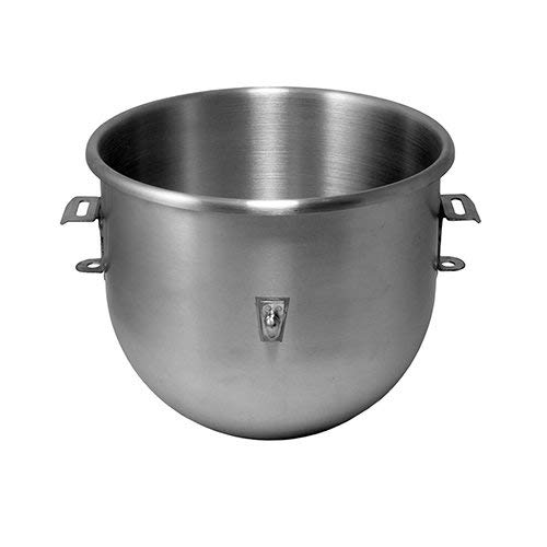 Vollum 20-Quart commercial Stainless Steel Mixing Bowl for Hobart Mixer - Hobart Equivalent
