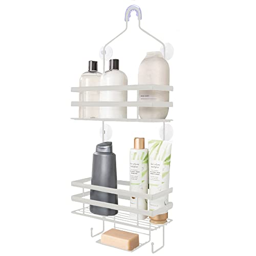 Gorilla Grip gorilla grip Anti-Swing Oversized Shower caddy, Rust Resistant  Organizer, Holds 11 lbs, Strong Suction cups, Hooks, Easy Hanging
