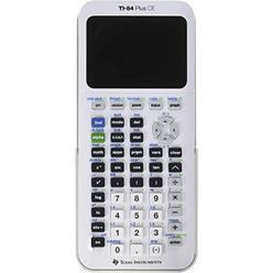 texas instruments ti-84 plus ce graphing calculator, white