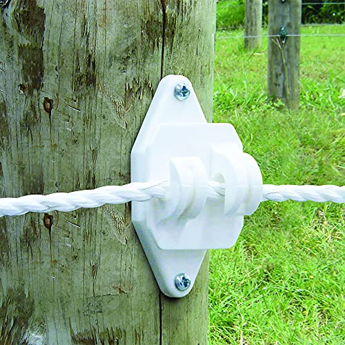 Patriot Electric Fencing Wood Post Jumbo Claw Insulator 25/PK
