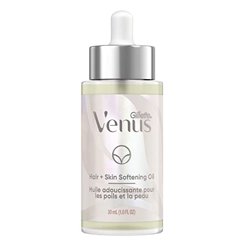 Gillette Venus for-Pubic-Hair and Skin, Softening Oil, 1 oz