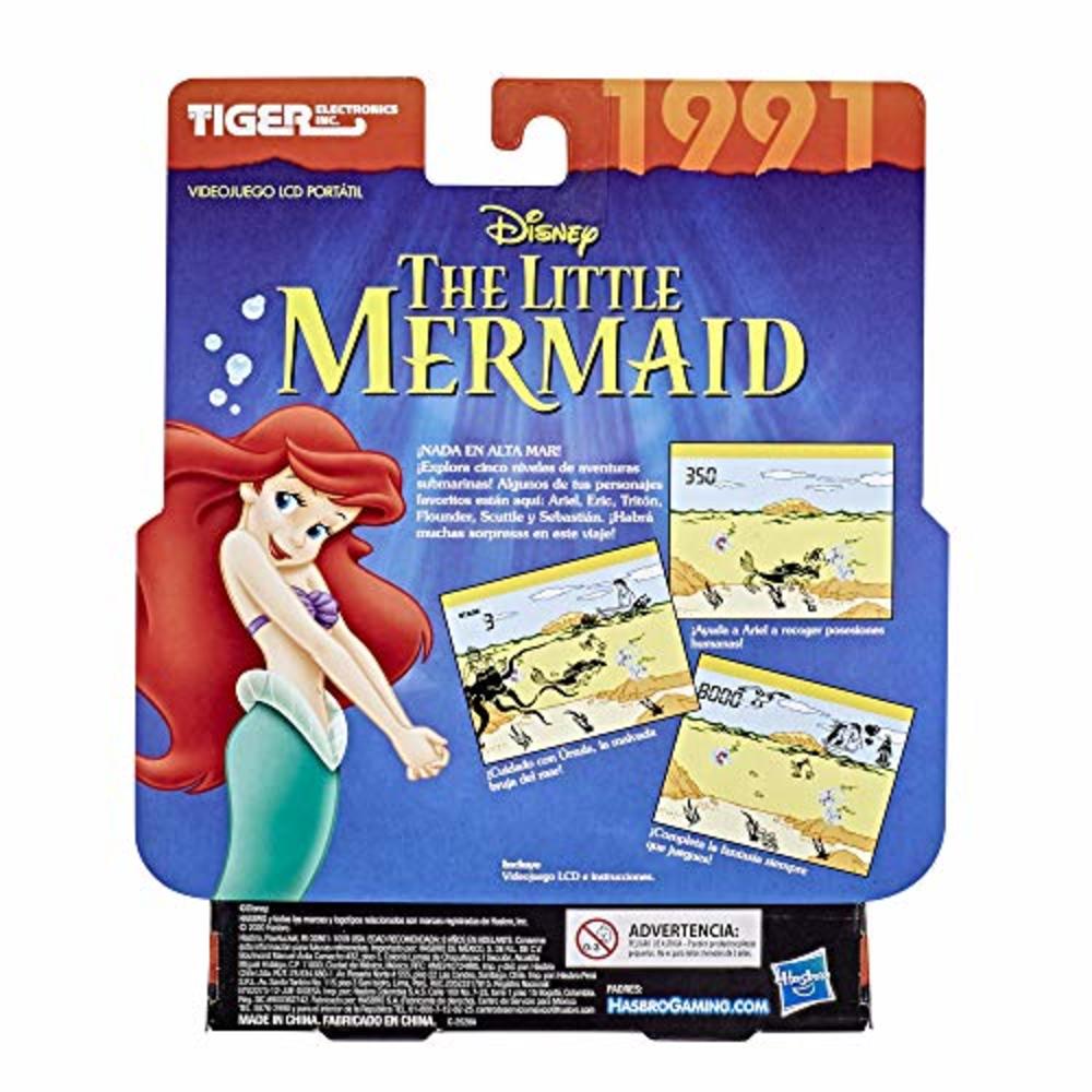 Hasbro Gaming Tiger Electronics Disney s The Little Mermaid Electronic LCD Video Game Retro Hasbro Gaming Tiger Electronics Disney s The Little Mermaid Electronic LCD Video Game Retro