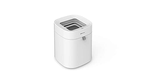 TOWNEW T Air Lite Self-Sealing 4.4 Gallon Waste Bin | No Lid Waterproof Motion Sense Activated Garbage Bin | Smart Home Electric