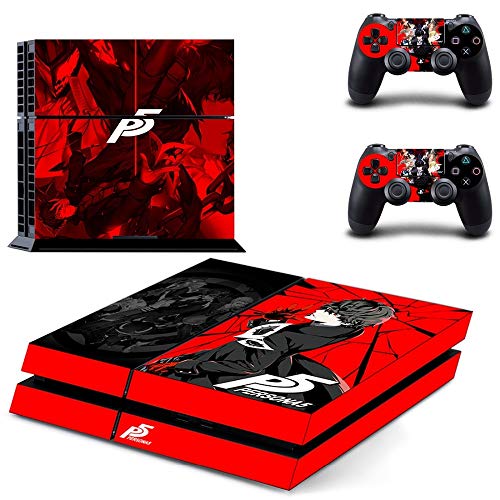 Erobring Se insekter Sinewi Mr Wonderful Skin Playstation 4 Skin Set - Persona 5 HD Printing Vinyl Skin  Cover Protective for PS4 Console and 2 PS4 Controller by Mr Wonderful
