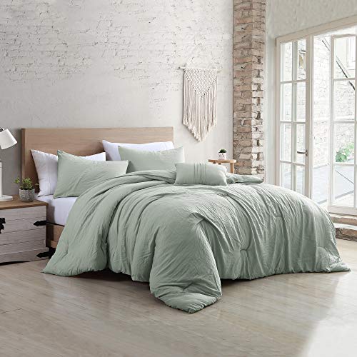 Modern Threads - comforter Set - Down Alternative Brushed Microfiber - Elegant All Season Bedspread Set - Includes comforter, Sh
