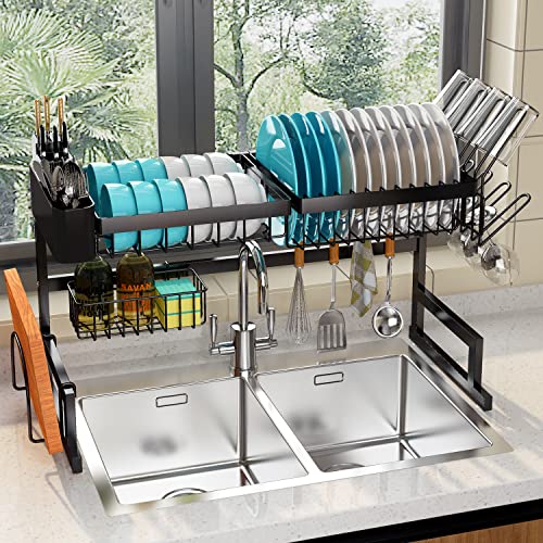 32 L 2023 Version Adbiu Over Sink Dish Drying Rack (Expandable