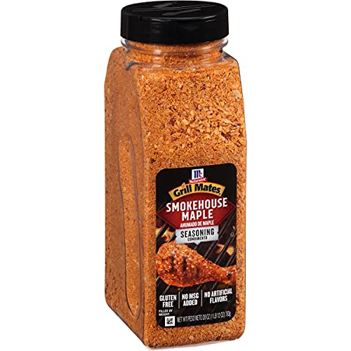 Mccormick grill Mates Smokehouse Maple Seasoning, 28 oz - One 28 Ounce container of Smokehouse Maple Seasoning, Perfect on Pork 