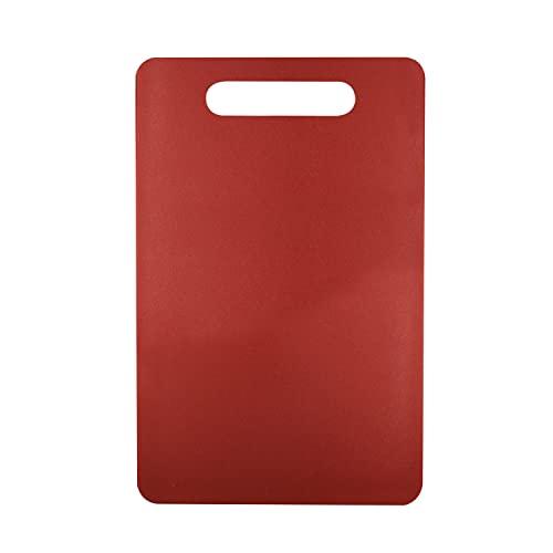 Fotouzy Plastic Utility cutting Board with Handles Food Safe PP
