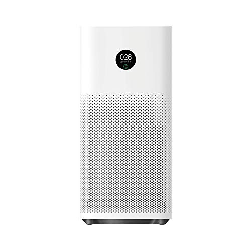 Xiaomi MI HEPA Air Purifier 3H with 3-Layer Integrated 360A cylindrical Air Filters - Effectively Removes 9997% Pollutants - Breath cle