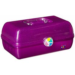caboodles On-The-go girl Purple Sparkle Jellies Vintage case, 1 Lb, cAB56260N
