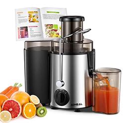 AIHEAL Juicer AIHEAL Juicer Machines Vegetable and Fruit Easy to clean, centrifugal Juicer with 3 Speed control, Upgraded 400W Motor, c