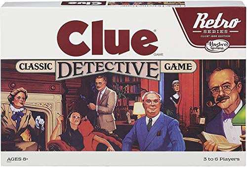 Hasbro Retro Series Clue 1986 Edition Game