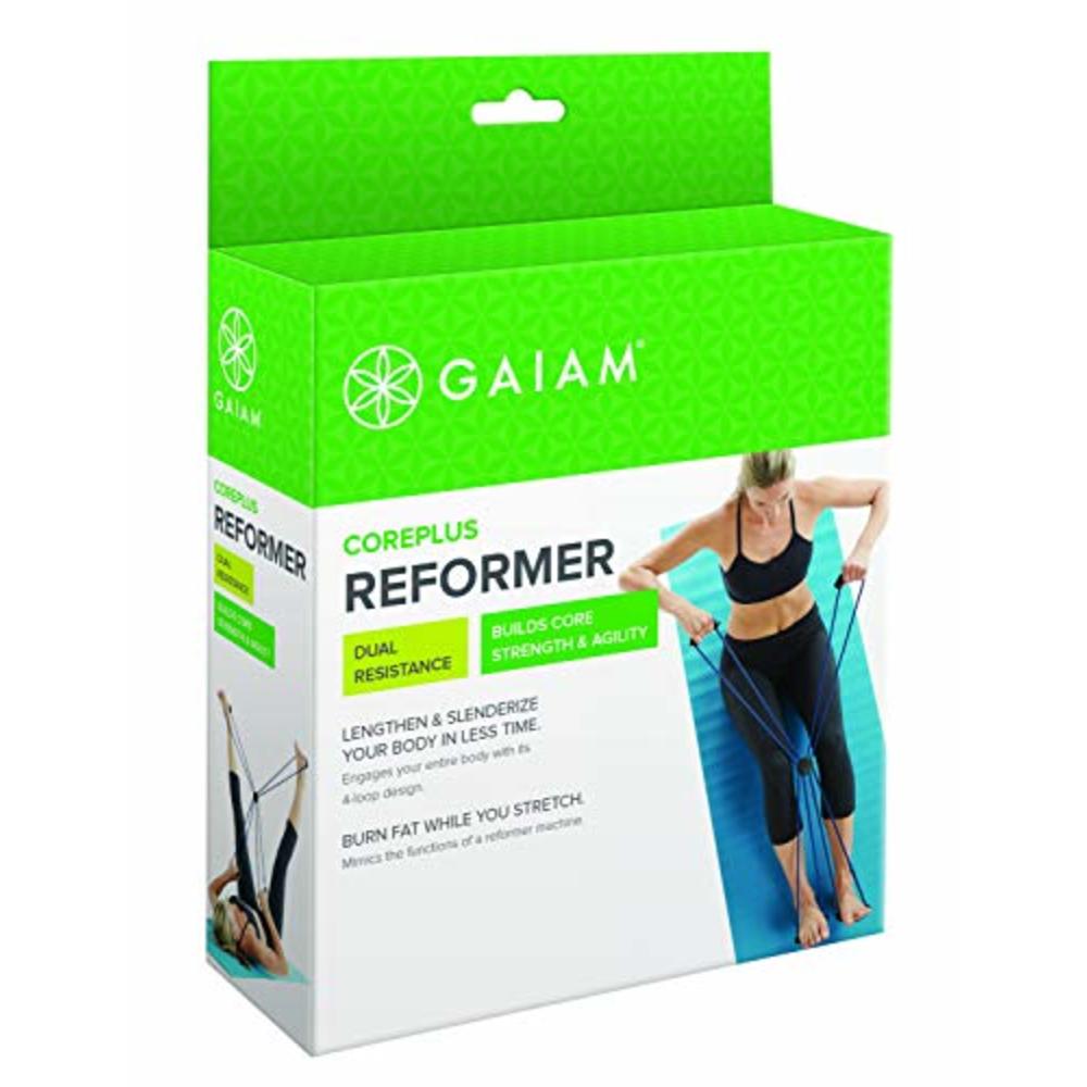 Gaiam Pilates Coreplus Reformer Resistance Band Kit (Includes Digital Workout)