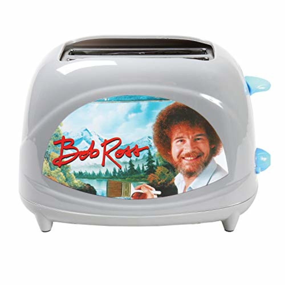 BobRoss Bob Ross Toaster - Toasts Bobs Iconic Face onto Your Toast