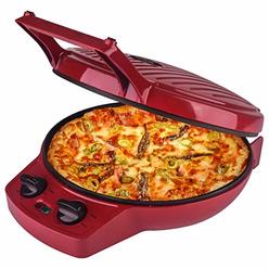 Courant Pizza Maker, 12 Inch Pizza Cooker and Calzone Maker, with Timer &Temperatures control, 1440 Watts Pizza Oven convert to 