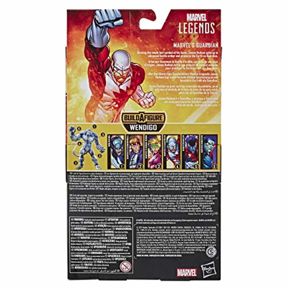 Disney Marvel Classic Hasbro Marvel Legends Series 6" Collectible Action Figure Marvel’s Guardian Toy (X-Men/X-Force Collection) – with