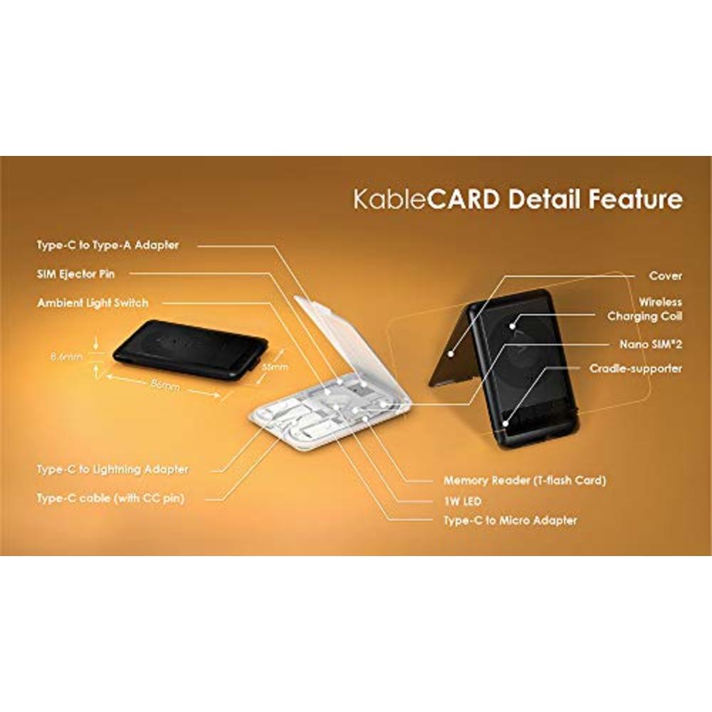 Card KableCARD Color:Black
