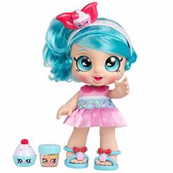 Kindi Kids Snack Time Friends - Pre-School Play Doll, Jessicake - for Ages 3+ | Changeable Clothes and Removable Shoes - Fun Sna