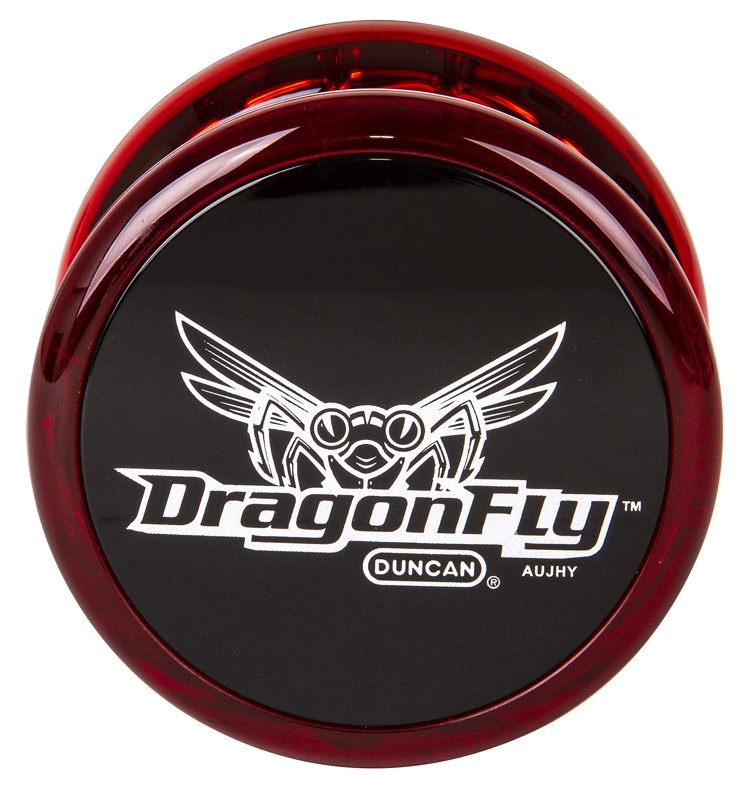 Duncan Toys Dragonfly Yo-Yo -Red with Black cap