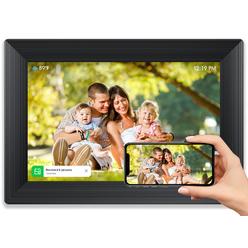 Skyzoo Digital Picture Frame, 101 Inch WiFi Digital Photo Frame IPS HD Touch Screen Smart Photo Frame with 16gB Storage, Auto-Rotate, S