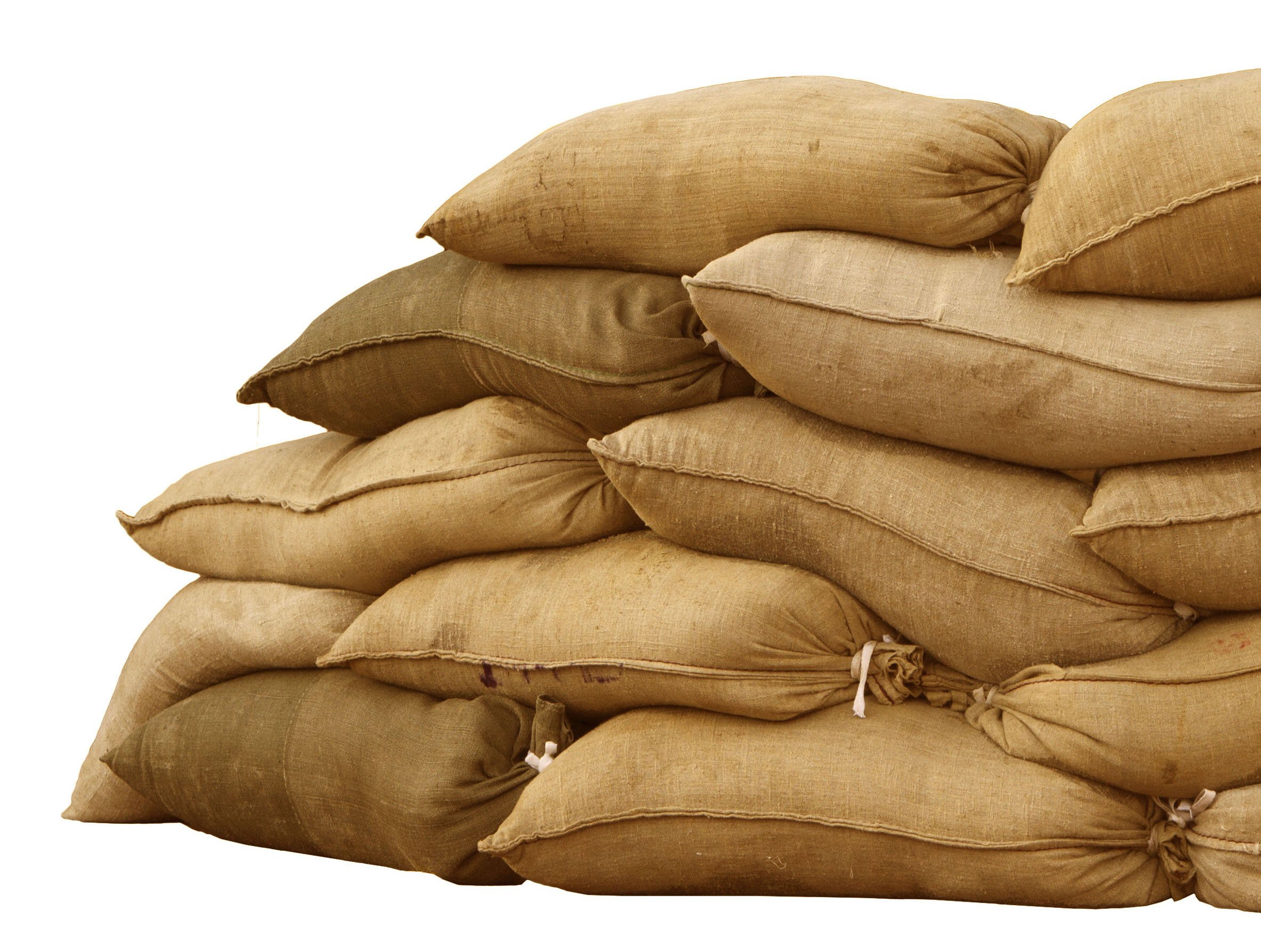 Sandbaggy Burlap Sand Bag - Size: 14 x 26 - Sandbags 50lb Weight capacity - for Flooding, Flood Water Barrier, Tent Sandbags, St