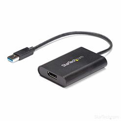 Startech USB32DPES2 4K x 2K at 30 Hz USB to Displayport Adapter - USB 3.0, Black