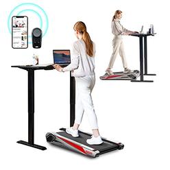 Egofit Walker Pro Smallest Under Desk Electric Walking Treadmill for Home, Small & compact Treadmill to Fit Desk Perfectly and H