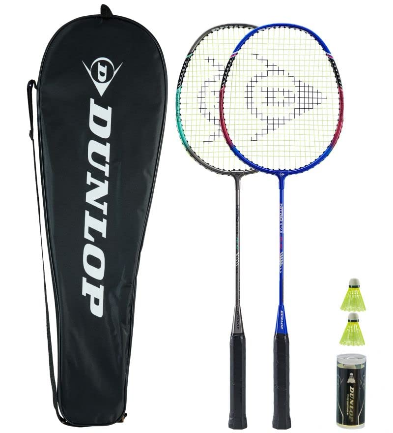 Dunlop Sports Nitro-Star Ax10-2 Player Badminton Set,Multi