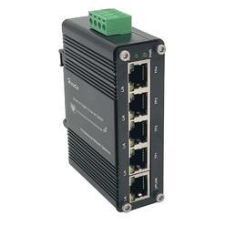 Hereta gigabit Ethernet Switch 5-Port Mini Industrial Switch 10100Mbps HalfFull Duplex and 1000Mbps Full Duplex