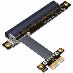 ADT-LINK Riser PcI-E 30 16x to x1 PcIe x16 x1 PcI Express Riser Mining graphics card Extension cable R13Sc 25cm with Power Line 