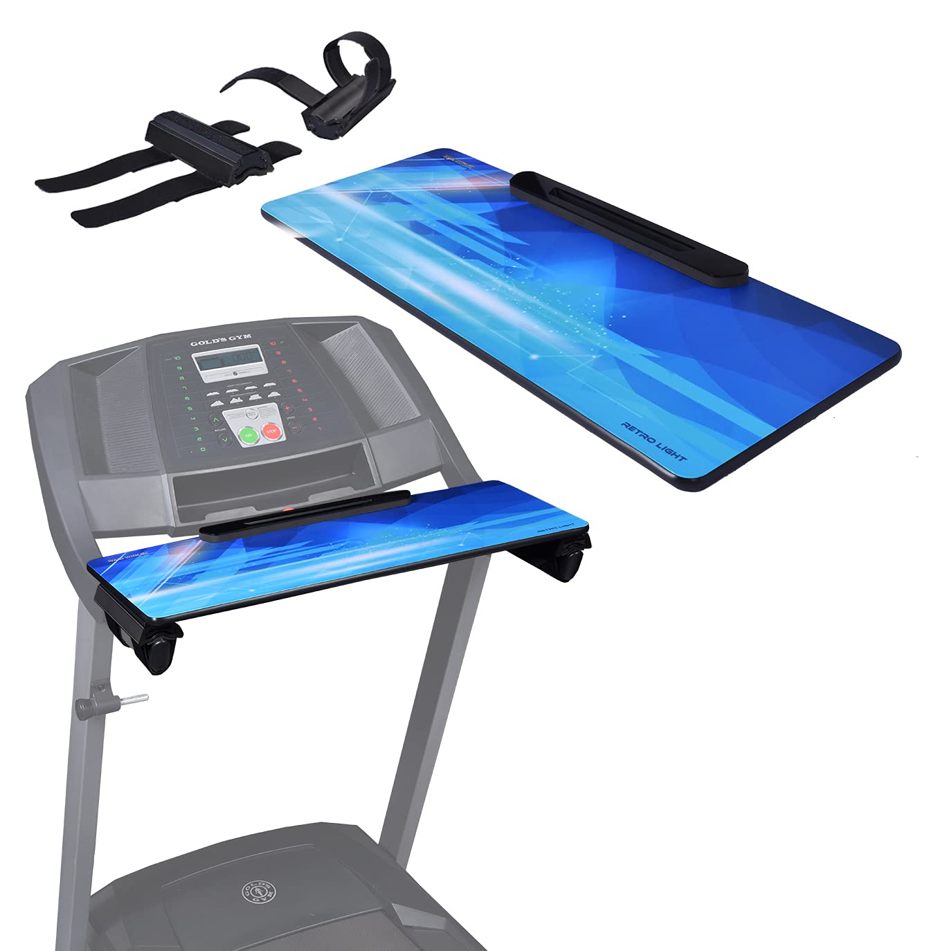 DigitalArtsws classic Walk with Me (Retro Light) Treadmill Desk
