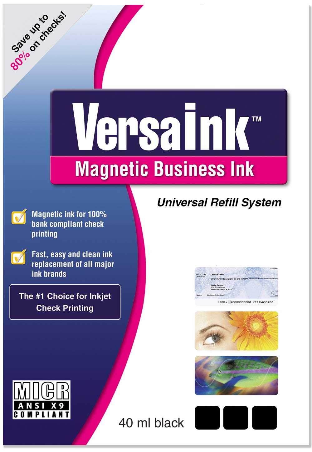 VersaCheck VersaInk - Universal Refill Kit (VURKUS-2163)