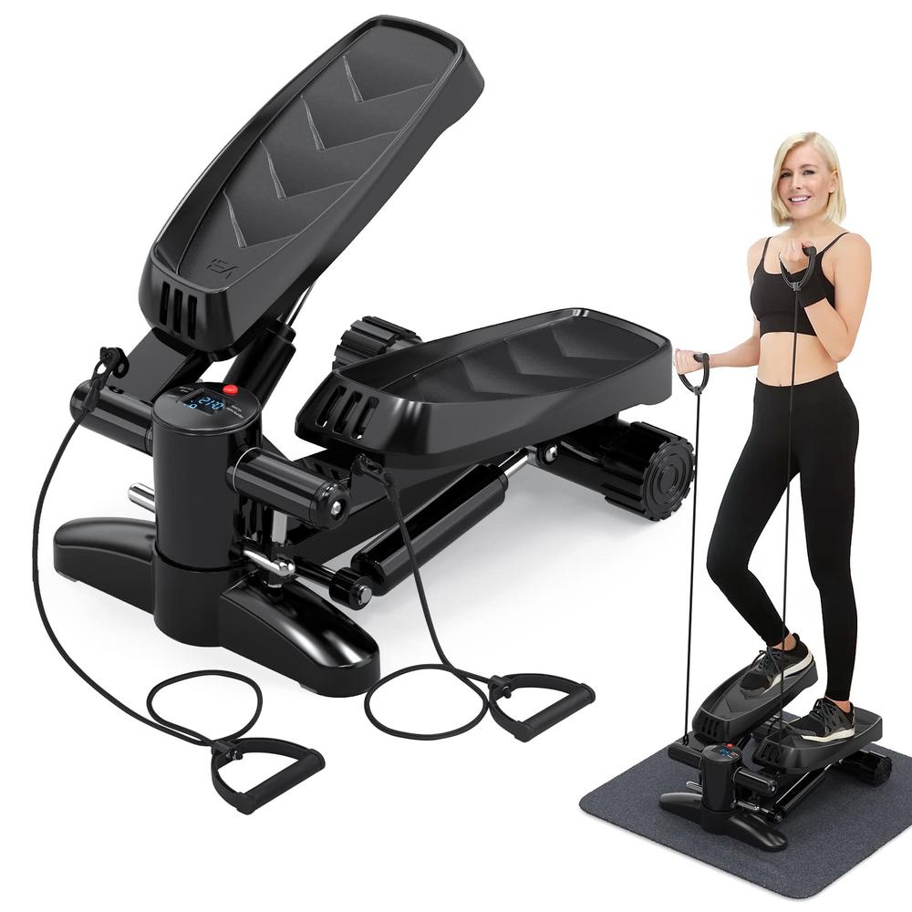 Tohoyard Steppers for Exercise, Mini Stepper with LcD Monitor, Quiet ...