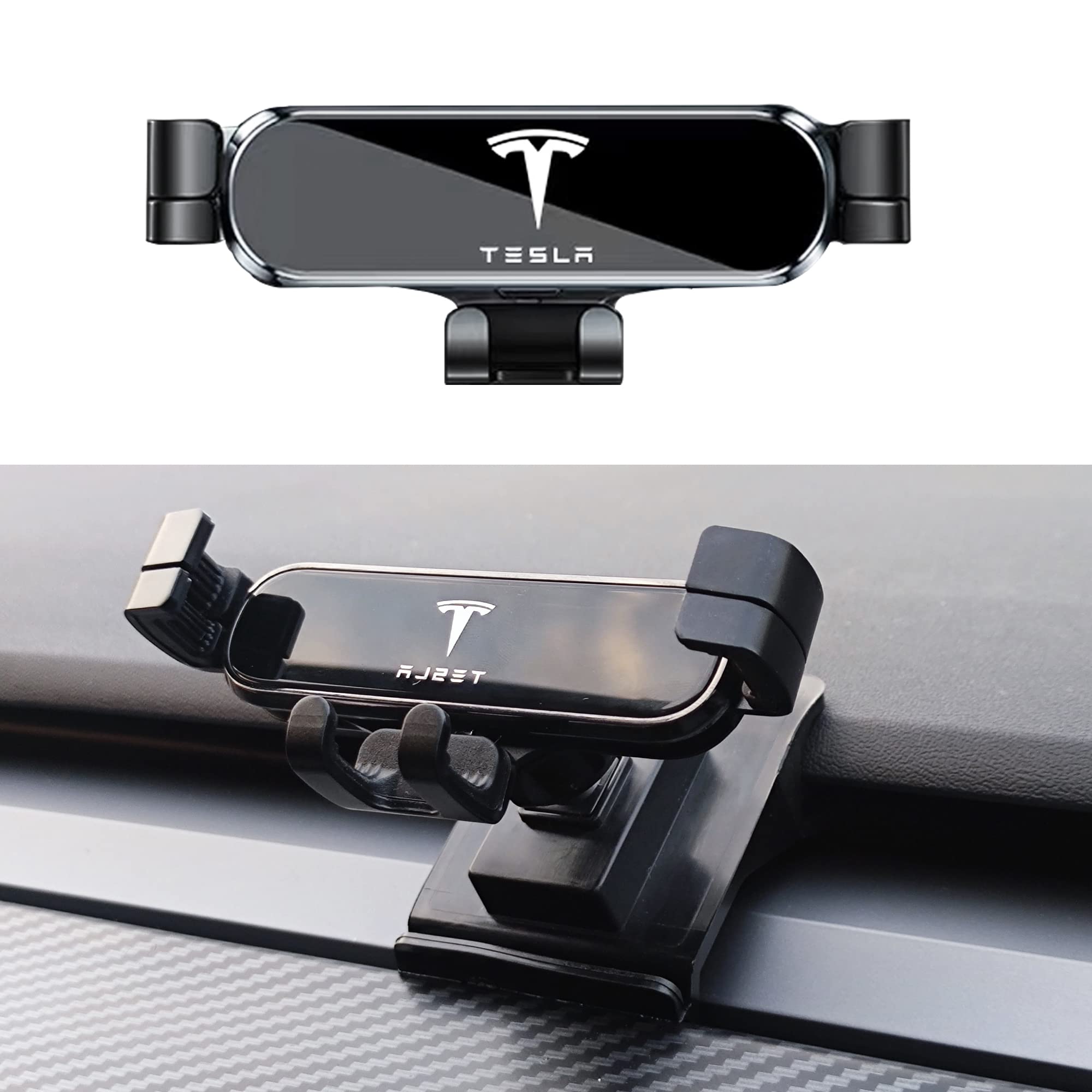 TOPABYTE Tesla Model 3 Model Y gravity car Phone Mount compatible with All  4-75 Inch Phones