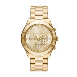 Michael Kors MK8909 - Slim Runway chronograph Stainless Steel Watch gold One Size