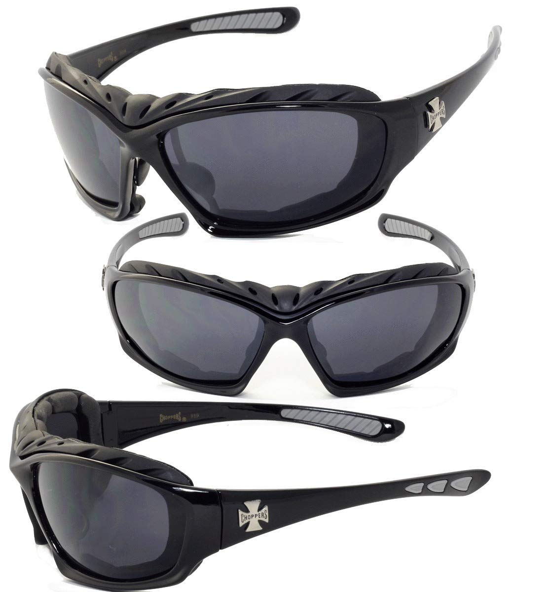 choppers Mens Motorcycle Padded goggles Sunglasses cH4873 Several