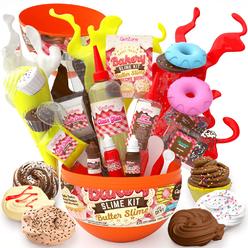 girlZone Sweet Treats Butter Slime Bakery Kit, Everything in One Egg to Make Scented Slime, Slime Butter and Birthday cake Scent